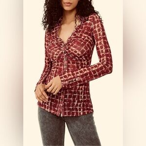 Free People Lucky Shirtee